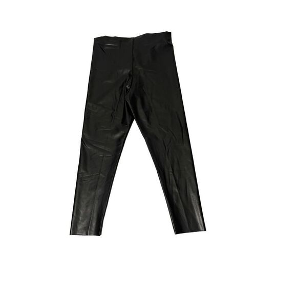 NWT Joie Faux Leather Leggings Contemporary Fit Black Size XXL - Picture 3 of 4